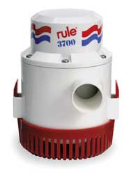 RULE 14 A ELECTRIC BILGE PUMP,ABS,12VDC,1-1/2"