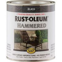 RUST-OLEUM 7215502 PAINT RUST PREV OBS HMD BLK QT