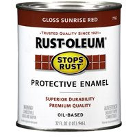 RUST-OLEUM 7762502 PAINT RUST OBS SUNRISE RED QT