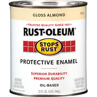 RUST-OLEUM 7770502 PAINT RUST OBS GLOSS ALMOND QT