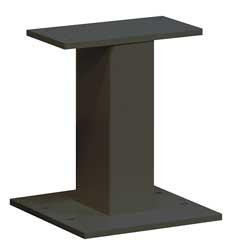 SALSBURY INDUSTRIES 3385BLK CLUSTER BOX UNIT PEDESTAL BLACK