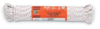 SAMSON ROPE 001020001060 001-100-05 5/16X100 COTTON SASH CORD