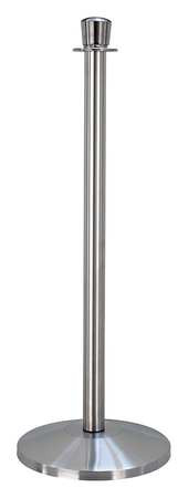 QUEUEWAY QWAY310-3S URN TOP ROPE POST SATIN STAINLESS STEEL