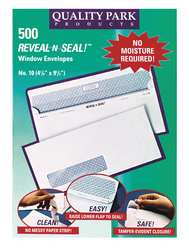 QUALITY PARK QUA67418 WINDOW ENVELOPE ,SELF ADHESIVE,PK500