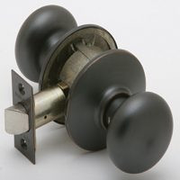 SCHLAGE F10 PLY716 PLYMOUTH PASSAGE AGED BRONZE