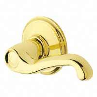 SCHLAGE F170FLA605RH FLAIR DUMMY RH BRIGHT BRASS