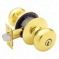 SCHLAGE F51A PLY605KA4 PLYMOUTH ENTRY K4 BRT BRASS