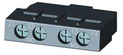 SIEMENS 3RV29011F TRANSVERSE CONTACT BLOCK FOR 3RV2 2NO