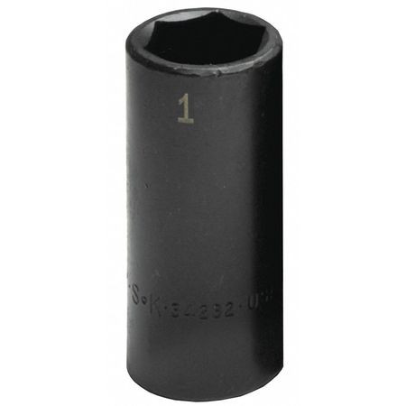 S-K HAND TOOL 34214 IMPACT SOCKET,1/2" DRIVE,7/16" SIZE