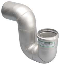 BLUCHER PT-4 P TRAP STAINLESS STEEL 4 IN