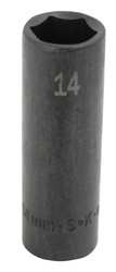 S-K HAND TOOL 45372 IMPACT SOCKET,3/8" DRIVE,11/16" SIZE