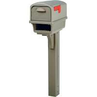 SOLAR GROUP GC1M0000 MAILBOX/POST C2 COMBO  MOCHA