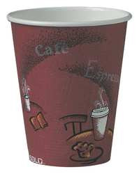 SOLO CUP COMPANY OF8BI-0041 HOT DRINK CUPS,8OZ, MAROON, 500/CARTON