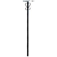 SOLAR GROUP PBK00000 MAILBOX POST ROUD METAL BLACK