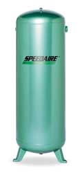 SPEEDAIRE 4KP88 AIR TANK, 120 GAL, 200 PSI, VERTICAL