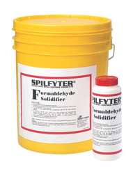 SPILFYTER 480001 FORMALDEHYDE SOLIDIFIER 23 LB WHITE PK10