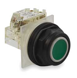SCHNEIDER ELECTRIC 9001SKR1GH13 NON-ILLUMINATED PUSH BUTTON,30MM,PLASTIC