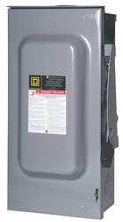 SQUARE D DU323RB SAFETY SWITCH 100A 240VAC 3PH