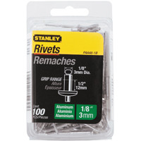STANLEY PAA48-1B ST RIVT 1/8X1/2 AL