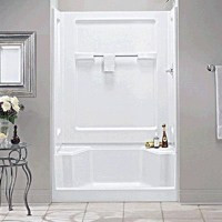 STERLING PLUMBING 62034100-0 SHOWER WALL WHITE 48IN