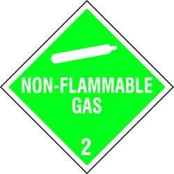 STRANCO INC DOTP-0037-V10 VEHICLE PLCRD NON-FLAMM GAS W PICTO PK10