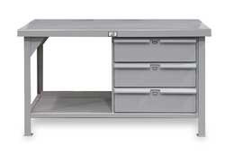 STRONG HOLD T6036-3DB STRONGHOLD STORAGE WORKBENCH W/ 3 DRAWER