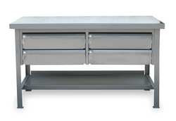 STRONG HOLD T7236-4DB-KL STRONGHOLD STORAGE WORKBENCH W/ 4 DRAWER