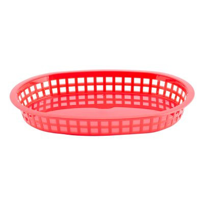 TABLECRAFT PRODUCTS COMPANY 1076R TABLECRAFT 1076R 10-1/2" RED OVAL CHICAG