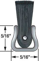 TANIS INCORPORATED MB710460 STRIP BRUSH 5/16 W 60 IN L TRIM 3 IN