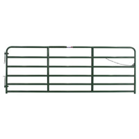 TARTER GATE COMPANY 2RG12 12' HD 2IN 6 BAR GATE RED