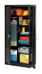 TENNSCO CORP 2472 BLACK COMBINATION STORAGE CABINET,BLACK