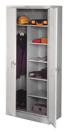 TENNSCO CORP 2472LGY STORAGE CABINET,UNASSD DLX