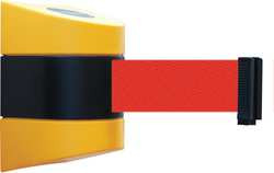TENSABARRIER 897-30-S-35-NO-R5X-C D0129 BELT BARRIER YELLOW BELT COLOR RED