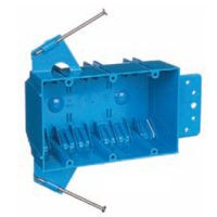 THOMAS & BETTS B344AB-UPC 3GANG PVC OUTLET BOX