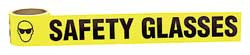 INCOM MANUFACTURING WTP101 MESSAGE FLOOR TAPE,SAFETY GLASSES