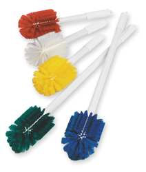 CARLISLE 1YTP1 BOTTLE BRUSH WHITE POLYESTER 16IN.