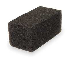 TOUGH 2NTJ6 GRILL BRICK BLACK 8IN L 4IN W