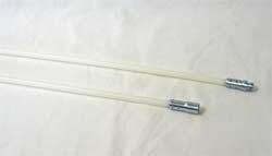 TOUGH 2XTA6 NYLON BRUSH ROD 4 FT