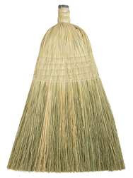 TOUGH 6PVY2 HOUSEHOLD BROOM HEAD 13 IN OAL CORN/FBR