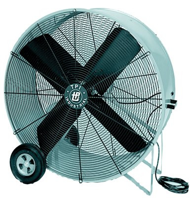 TPI CORP PB42-B PORTABLE BLOWER,42" BELT DR,120V,POLY.