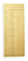 AMANO NK14-4505A PAYROLL TIME CARD DOUBLE SIDED PK1000