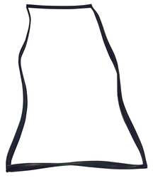 TRUE CO 810807 DOOR GASKET,18-1/2 IN. X 54-1/8 IN.