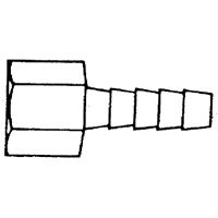 UNITED STATES HARDWARE M-276C 3/8IDX1/4NPT HOSE BARB