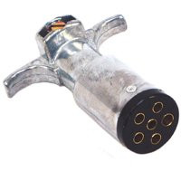 UNITED STATES HARDWARE RV-494C RV TRAILER CONNECTOR, POLLAK BERG TYPE 6