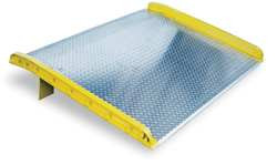 VESTIL TAS-10-7248 ALUMINUM DOCKBOARDS WITH STEEL CURBS