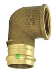 VIEGA 79560 PROPRESS 90 ELBOW, 1-1/4" X 1-1/4"