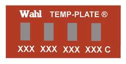 WAHL 101-4-072C NON-REV TEMP INDICATOR MYLAR PK10