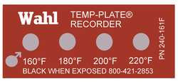 WAHL 240-161F NON-REV TEMP INDICATOR MYLAR PK10