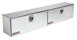 WEATHER GUARD 390-0-02 TOPSIDE TRUCK BOX SILVER 90-1/4 IN W