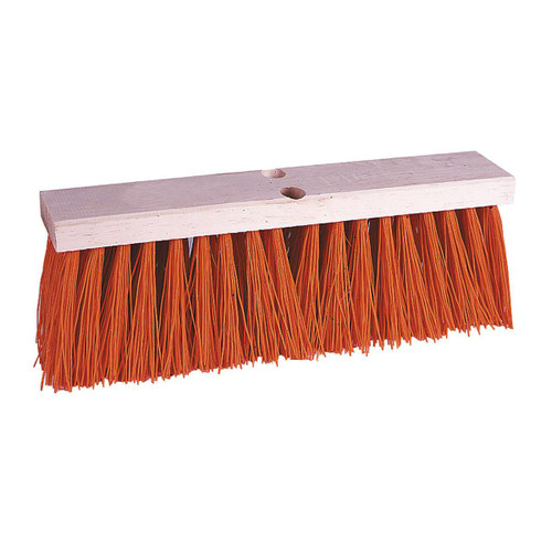 WEILER CORPORATION 70212 PUSHBROOM:16"WIDE,STREETBROOM,POLYPROPYL